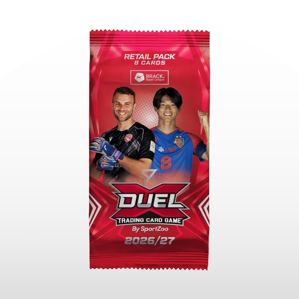 Retail pack - Football Trading Cards SportZoo Brack Super League 2026/27 Duel