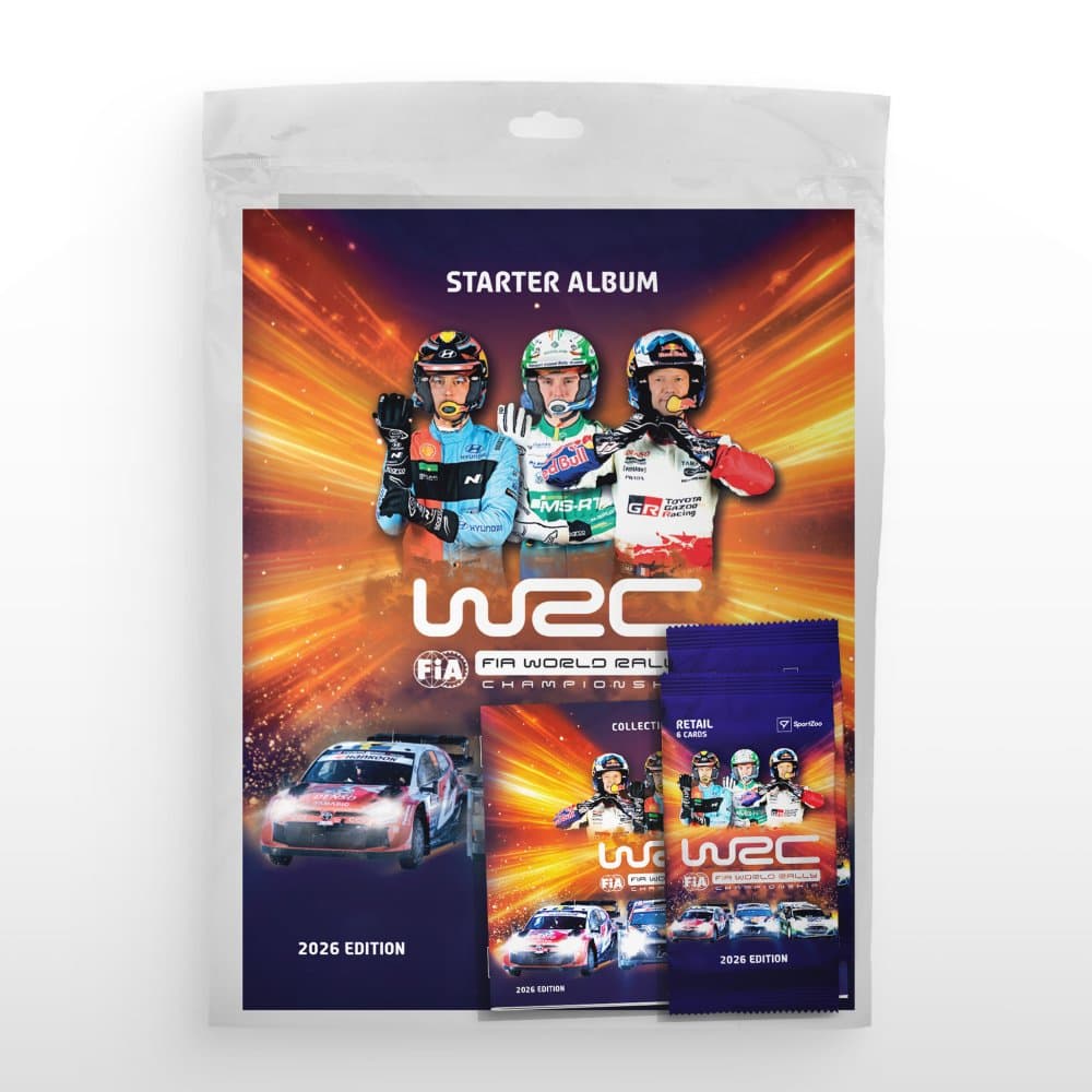 Starter Pack - Rally Trading Cards SportZoo WRC 2026 edition