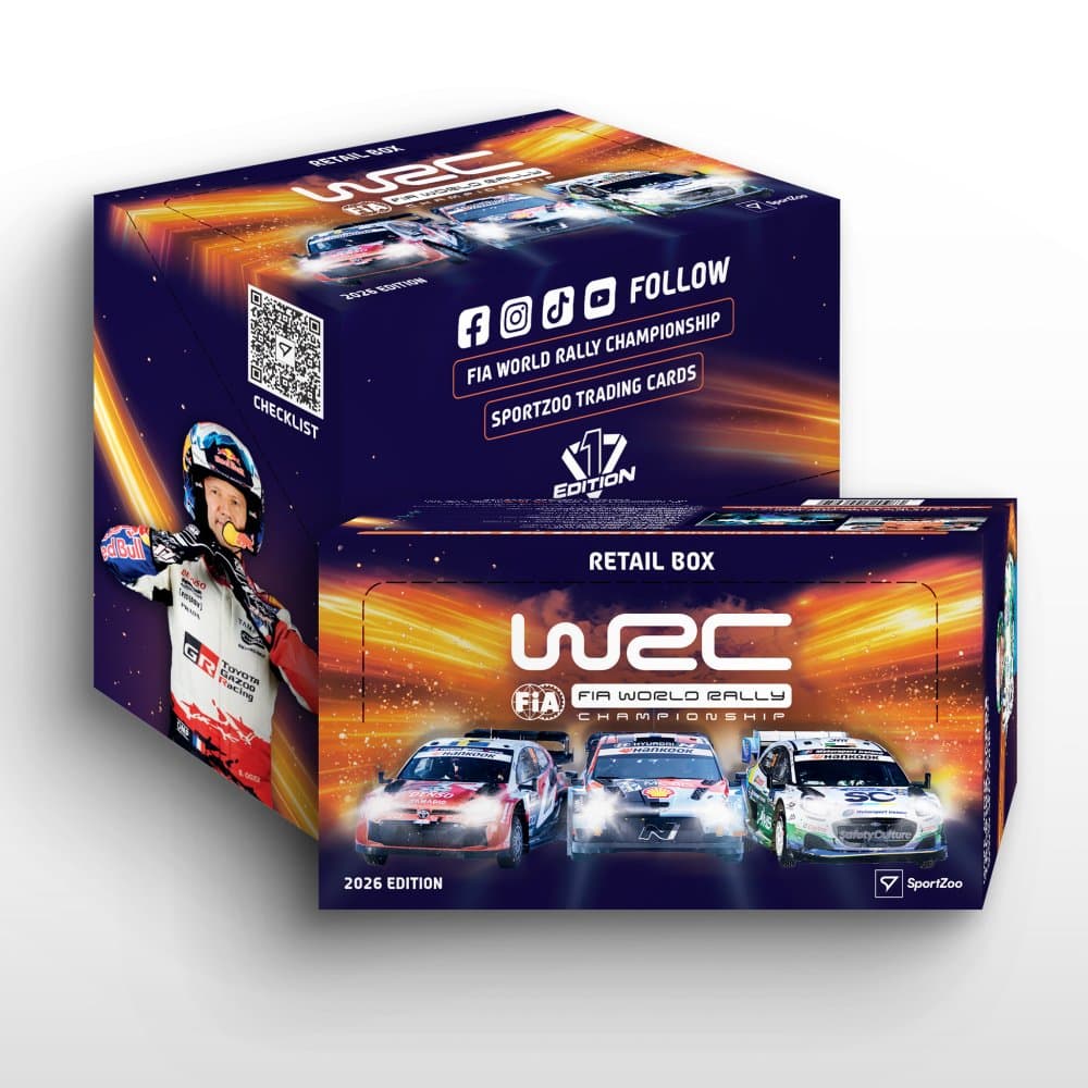 Retail box - Rally Trading Cards SportZoo FWRC 2026 edition